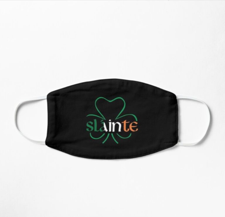 Sláinte    St Patrick’s Day Face Mask With Pm2.5 Filter