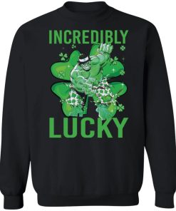 Incredibly Lucky Green Hulk Patrick’s Day Shirt ( T-shirt, Ls, Hoodie)