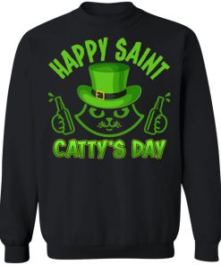 Happy Saint Catty’s Day Funny Cat St Patrick’s Day Shirt ( T-shirt, Ls, Hoodie) Happy Saint Catty’s Day Funny Cat St Patrick’s Day Shirt ( T-shirt, Ls, Hoodie)