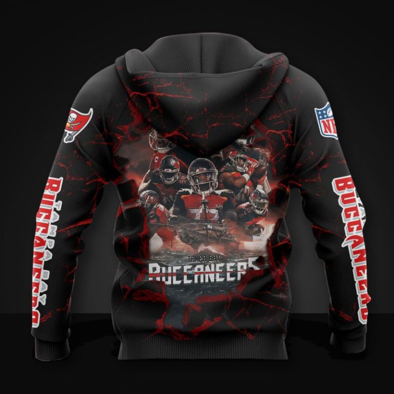 Team Tampa Bay Buccaneers 3D Print Hoodie, T Shirt