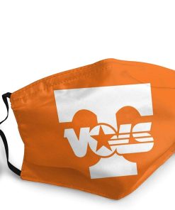 Tennessee Volunteers Football Face Mask With PM2.5 Filter Sheet Tennessee Volunteers Football Face Mask With PM2.5 Filter Sheet