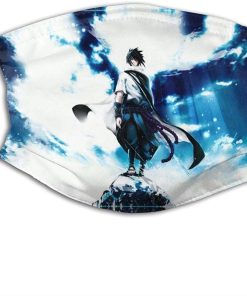 Uchiha Sasuke Naruto Face Mask With PM2.5 Filter Sheet