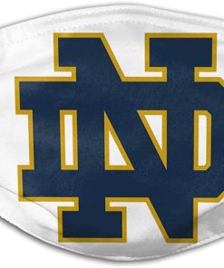 University Of Notre Dame Face Mask With PM2.5 Filter Sheet University Of Notre Dame Face Mask With PM2.5 Filter Sheet