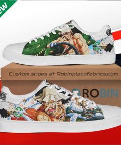 Usopp One Piece Custom Stan Smith Shoes