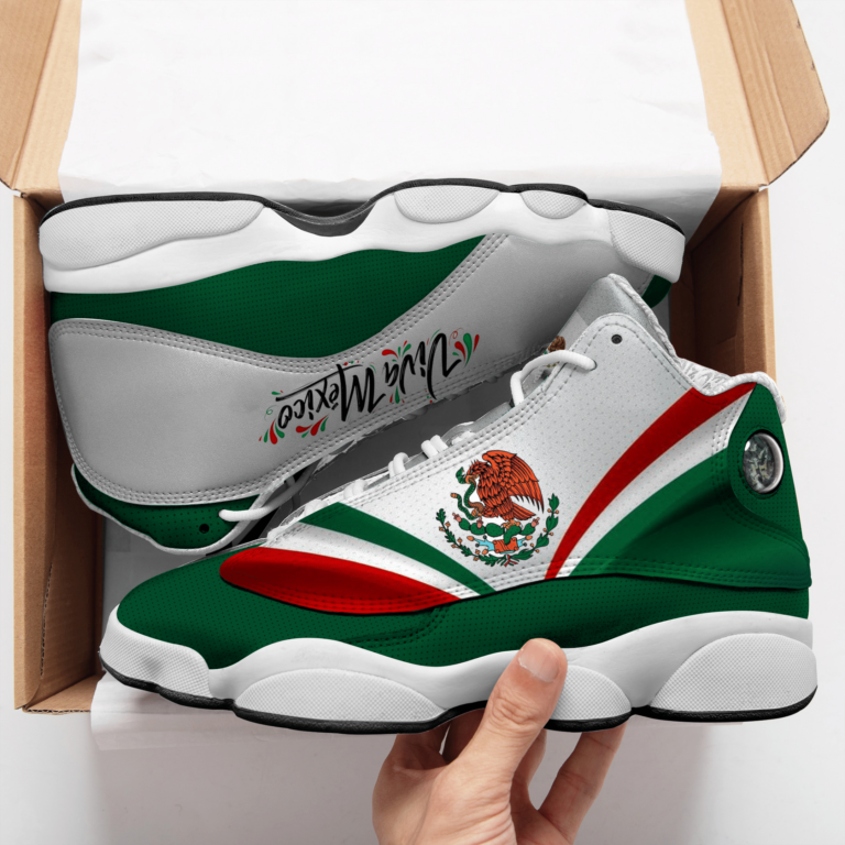 Viva Mexico Jordan 13 Shoes, JD 13 Sneakers