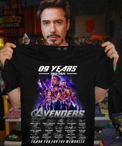 09 Years 2012 2021 Avengers Signature Thank You For The Memories