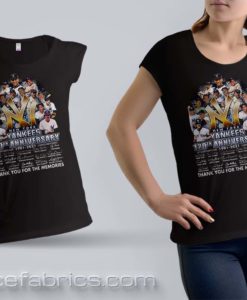 120th anniversary new york yankees t shirt