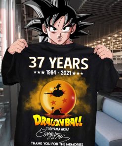 37 Years 1984 2021 Dragon Ball Toriyama Akira Thank You For The Memories