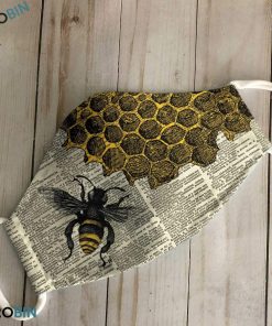 Bee Dictionary 3D Full Print Face Mask