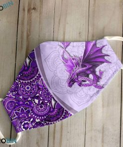 Fibromyalgia Warrior Breast Cancer Awareness 3D Full Print Face Mask