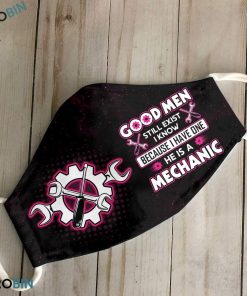 He Is A Mechanic 3D Full Print Face Mask