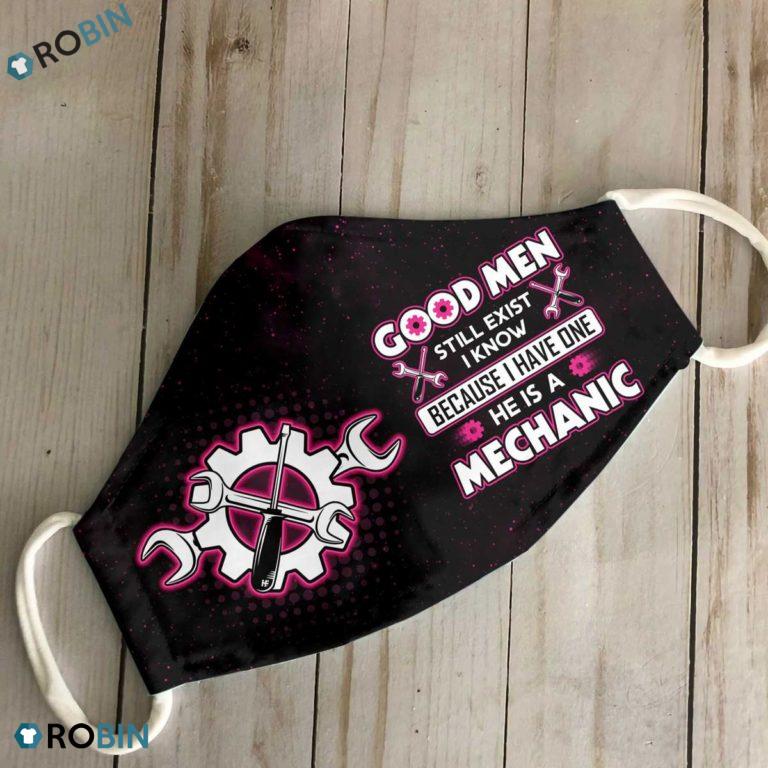 He Is A Mechanic 3D Full Print Face Mask