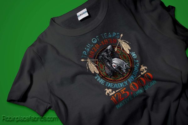 Native American Trail of tears 1828-1838 t-shirt
