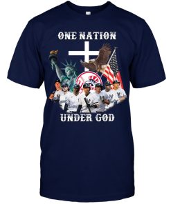 New York Yankees One Nation Under God T Shirt New York Yankees One Nation Under God T Shirt