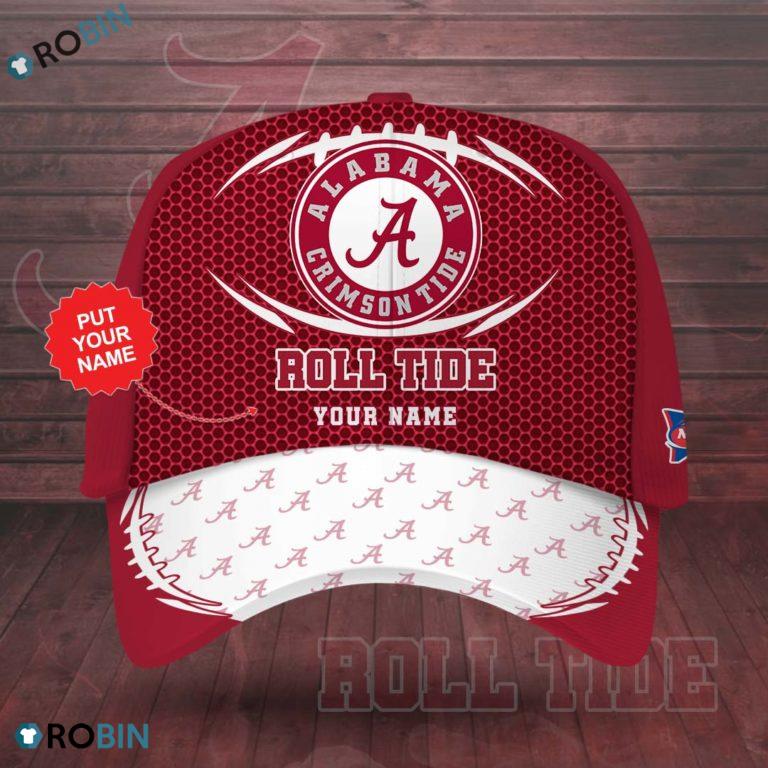 Personalized name – Alabama Crimson Tide 3D Printed Classic Cap