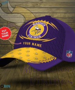 Personalized Minnesota Vikings Football All Over Print Cap Personalized Minnesota Vikings Football All Over Print Cap