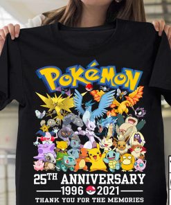 Pokemon 25th Anniversary 1966 2021 Thank You For The Memories