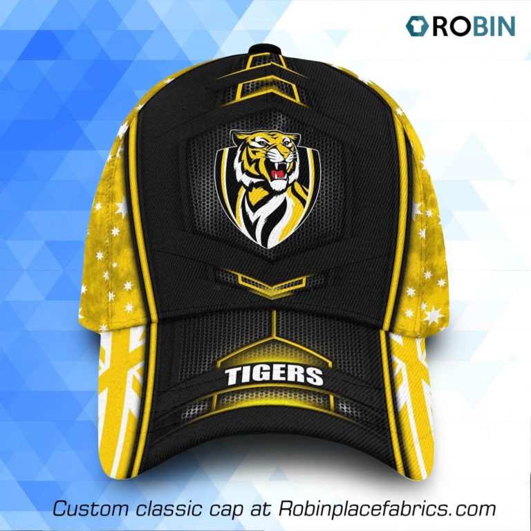 AFL Richmond Tigers Full Print Cap, Hat