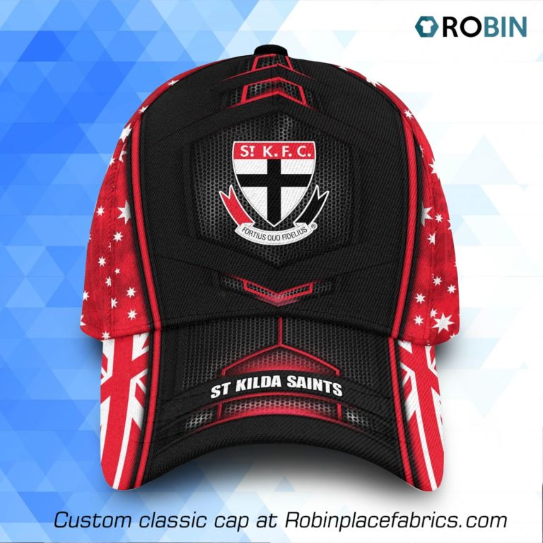 AFL St Kilda Saints 3D Printed Classic Caps
