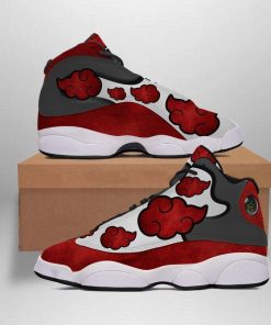Akatsuki cloud  jd 13 sneakers, naruto custom shoes