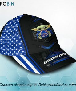 Baby Yoda Hug Boise State Broncos All Over Print Classic Cap Baby Yoda Hug Boise State Broncos All Over Print Classic Cap