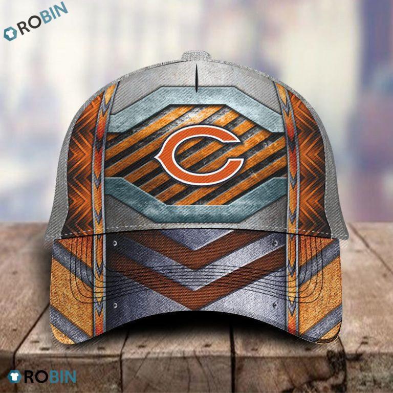 Chicago Bears Team Full Print Hat, Cap