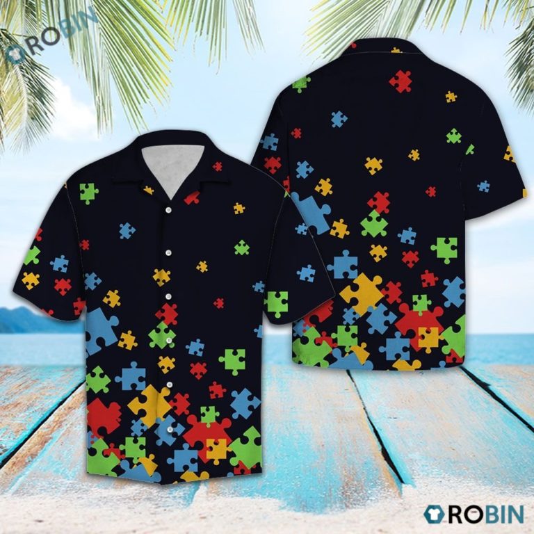 Choose Kind Autism Hawaiian Shirt