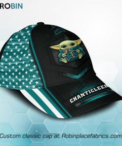 Baby Yoda Hug Coastal Carolina Chanticleers 3D Printed Cap, Hat