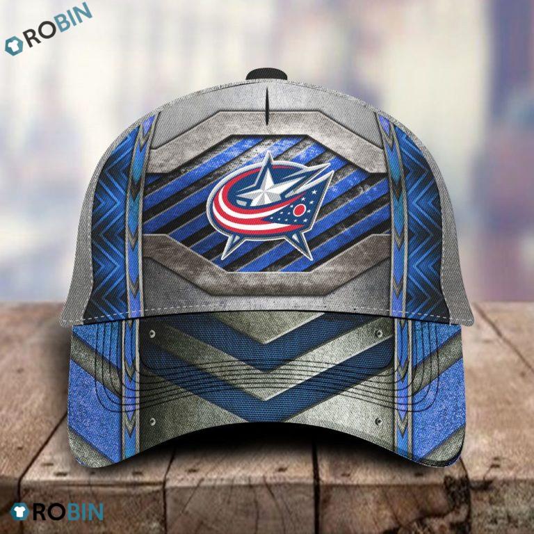 Columbus Blue Jackets Team 3D Printed Cap – Hat