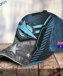 Cronulla Sharks Team Full Print Hat, Cap