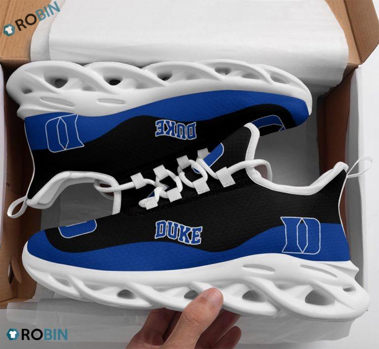 Custom Duke Blue Devils Team Shoes, Clunky Sneakers - RobinPlaceFabrics