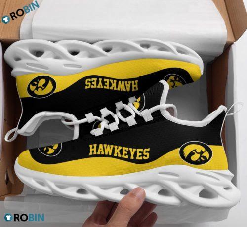 Custom 3D Print Iowa Hawkeyes Team Shoes, Clunky Sneakers ...