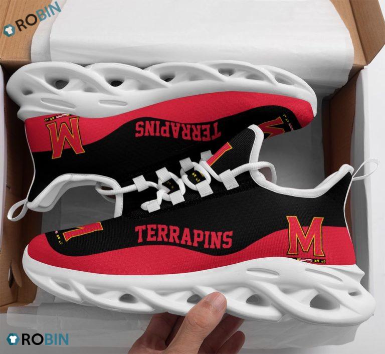 Custom Maryland Terrapins Team Shoes, Clunky Sneakers