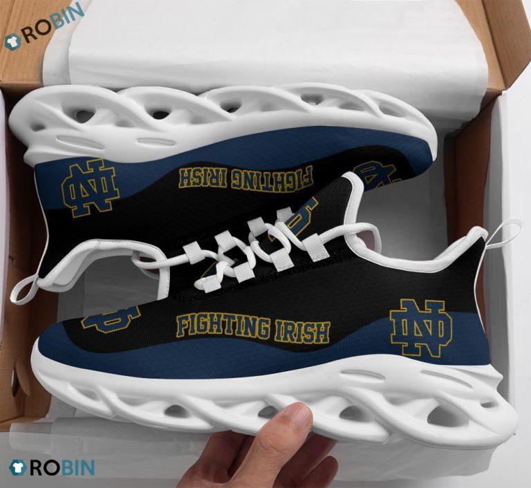 Custom 3D Print Notre Dame Fighting Irish Ncaa Team Shoes