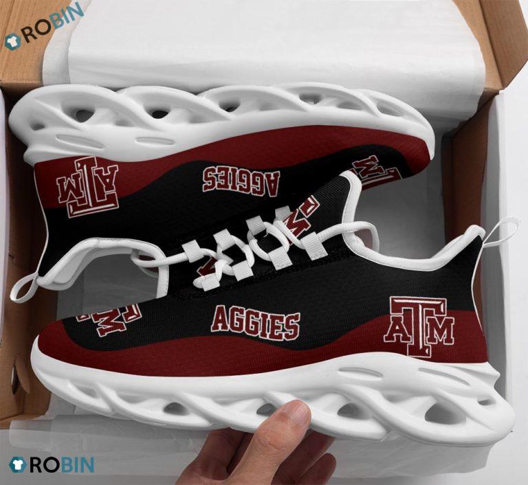 Custom Texas A&m Aggies Team Shoes, Clunky Sneakers