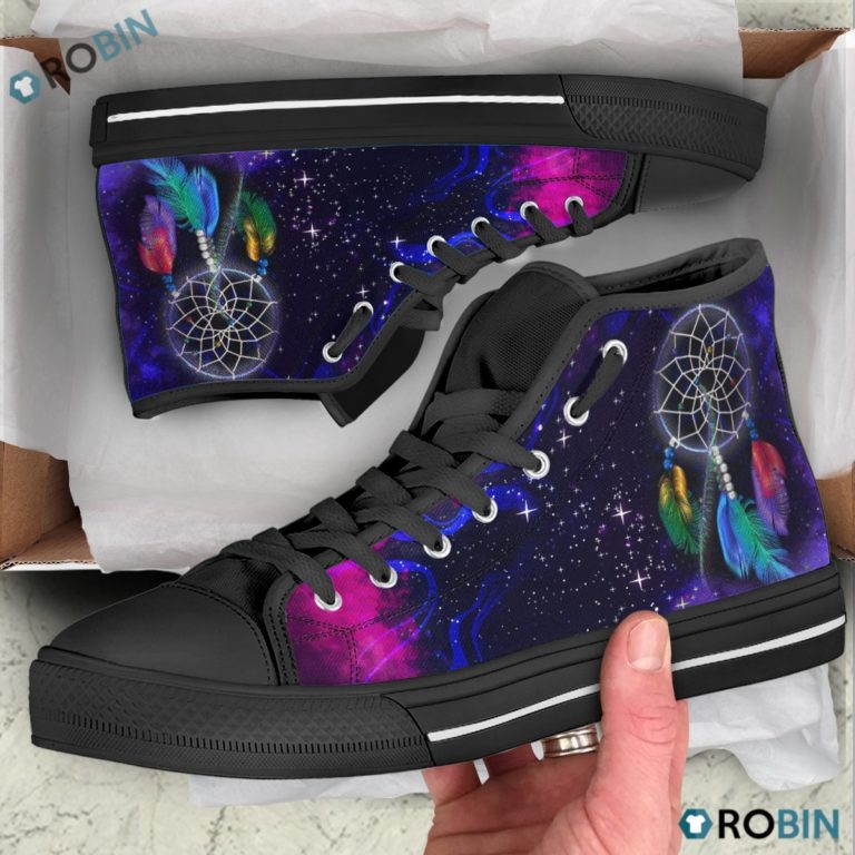 Dreamcatcher Stars Style High Top Shoes