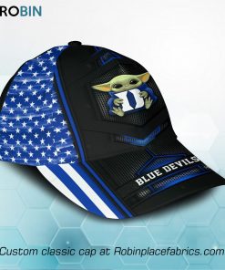 Baby Yoda Hug Duke Blue Devils All Over Print Classic Cap Baby Yoda Hug Duke Blue Devils All Over Print Classic Cap
