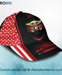 Baby Yoda Hug Georgia Bulldogs All Over Print Classic Cap Baby Yoda Hug Georgia Bulldogs All Over Print Classic Cap