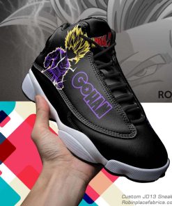 Gohan  jd 13 sneakers, dragon ball z custom shoes