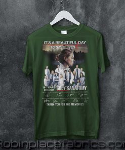 Grey’s Anatomy T-Shirt, It’s A Beautiful Day To Save Lives