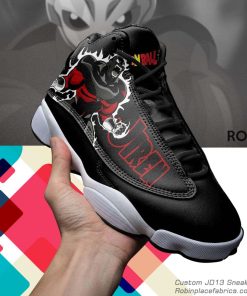 Jiren  jd 13 sneakers, dragon ball super custom shoes