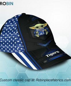 Baby Yoda Hug Memphis Tigers All Over Print Classic Cap