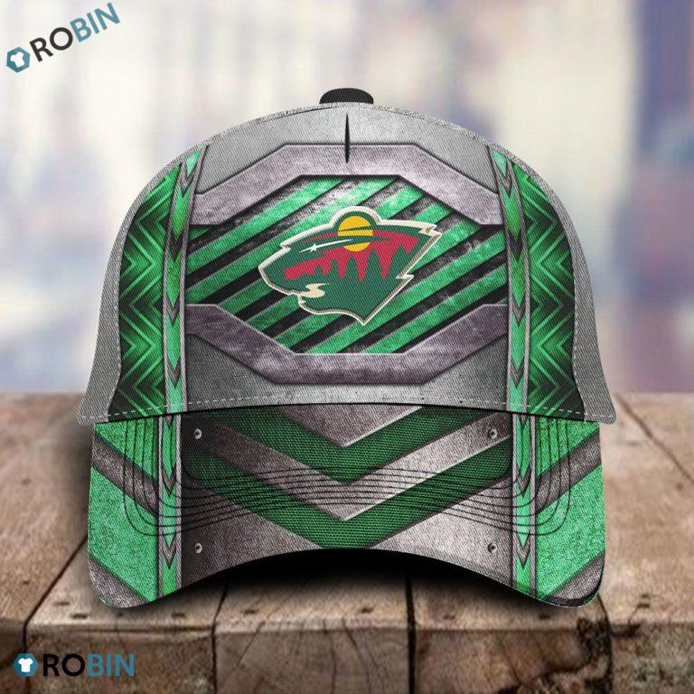 Minnesota Wild Full Print Hat, Cap