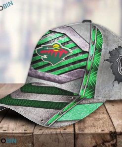 Minnesota Wild Full Print Hat, Cap Minnesota Wild Full Print Hat, Cap