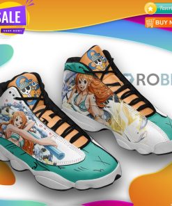 Nami  jd 13 sneakers, one piece custom shoes Nami  jd 13 sneakers, one piece custom shoes