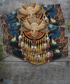 native-american-beadwork-owl-mandala-face-mask