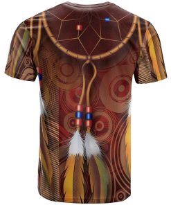 Native American – Dreamcatcher Pattern 3D All Over Print T-Shirt Native American – Dreamcatcher Pattern 3D All Over Print T-Shirt