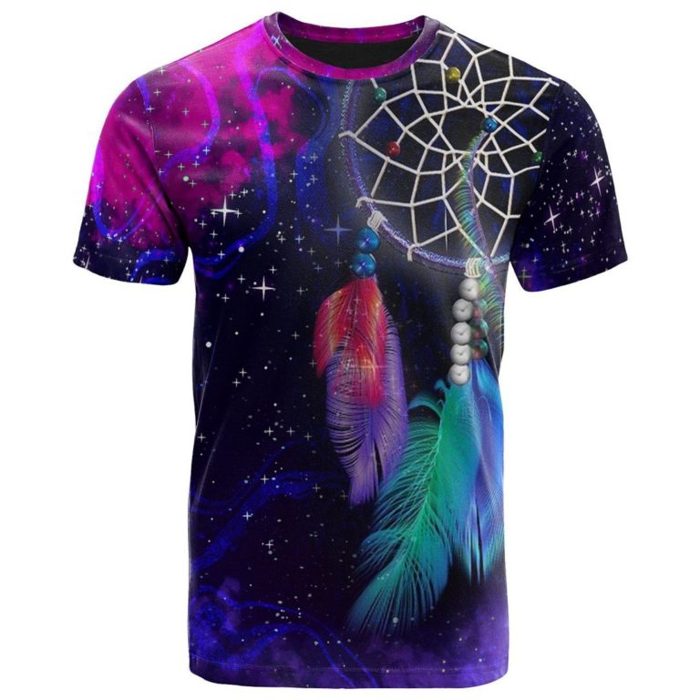 Native American – Dreamcatcher Stars Style 3D All Over Print T-Shirt