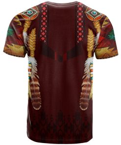 Native American Eagle’s Crest 3D All Over Print T-Shirt