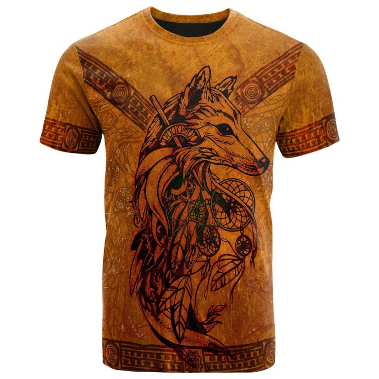 Native American  – Fox Dreamcatcher 3D All Over Print T-Shirt